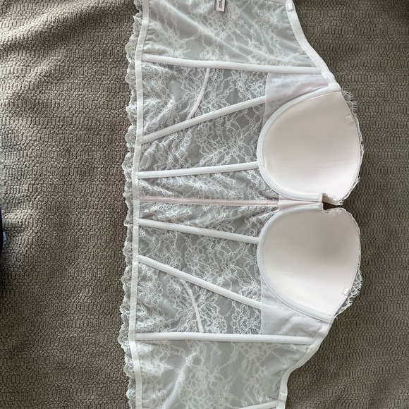 Victoria Secret Corset XL . Pink shimmer - Picture 5 of 6